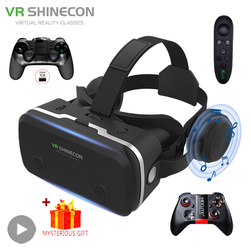Vr Headset Pc - Виртуальная реальность VR-очки 3D-гарнитуры Устройства Viar