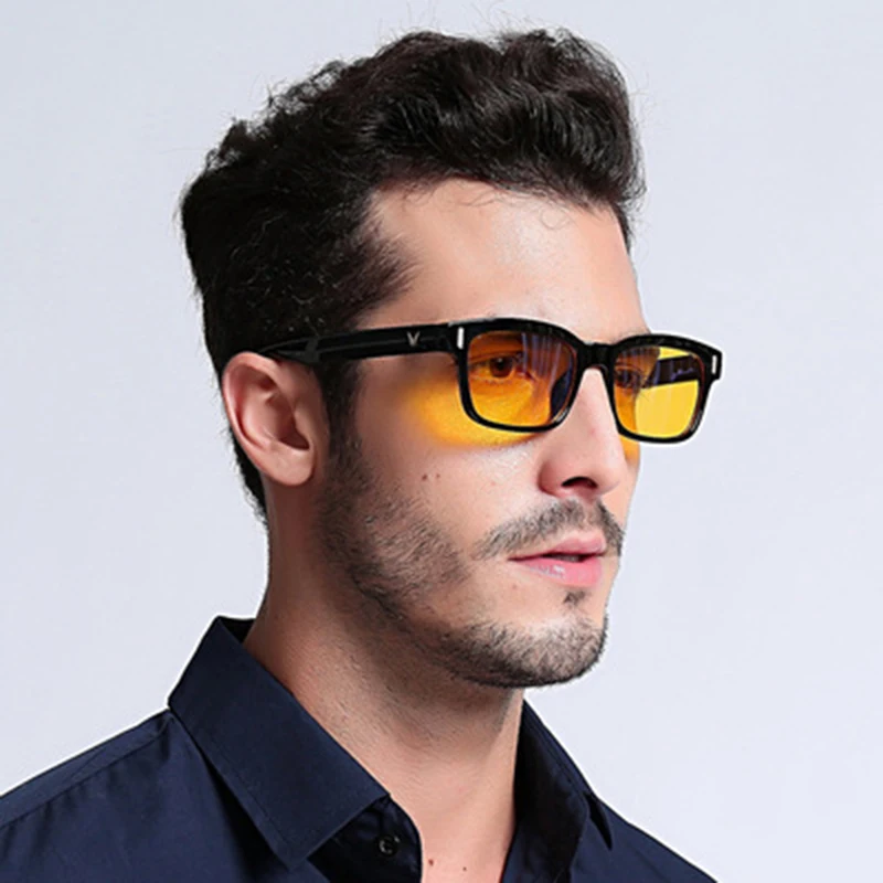 Gaming Glasses Blue Light - Компьютерные очки с синими лучами, мужские