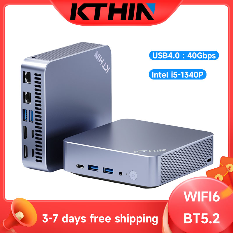 Pc Gaming I5 - Мини-ПК i5-1340P с Wi-Fi 6, Bluetooth