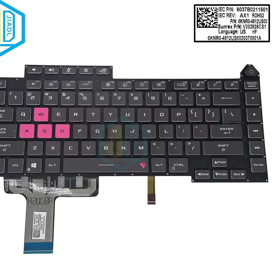 No Rgb Gaming Pc - Клавиатура с подсветкой для ноутбука ASUS