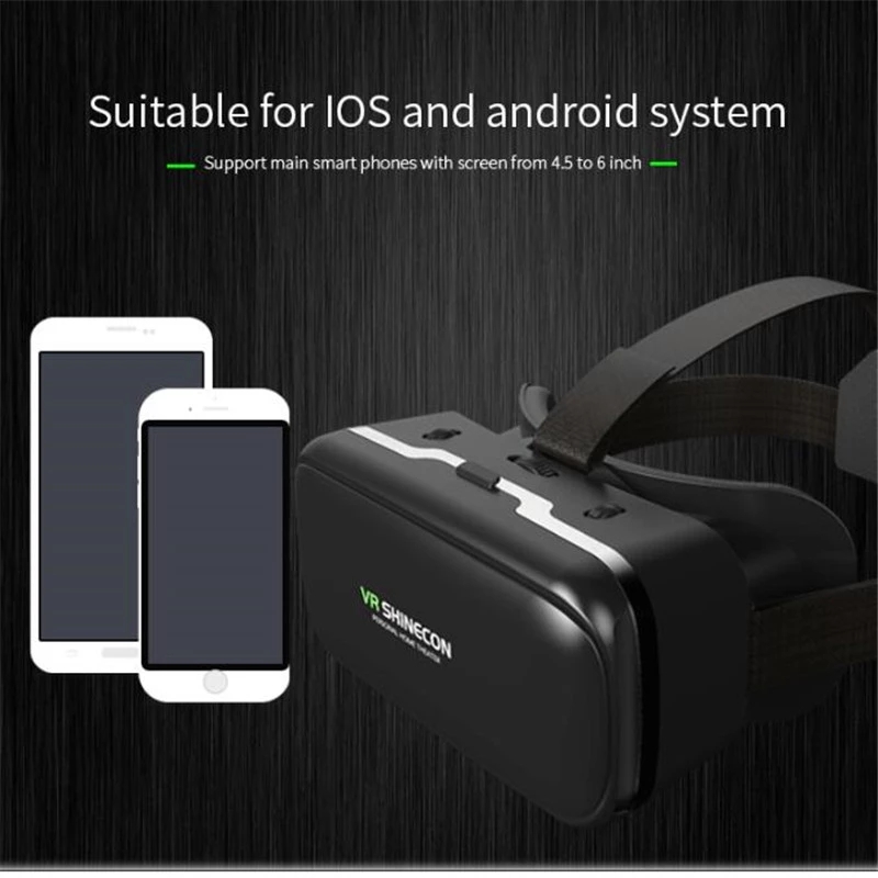 Shinecon VR очки 3D гарнитура  – обзор и цена Vr Headset Pc