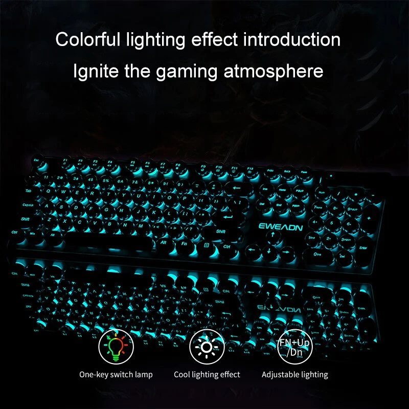 Ретро-панк набор клавиатуры и  – обзор и цена No Rgb Gaming Pc