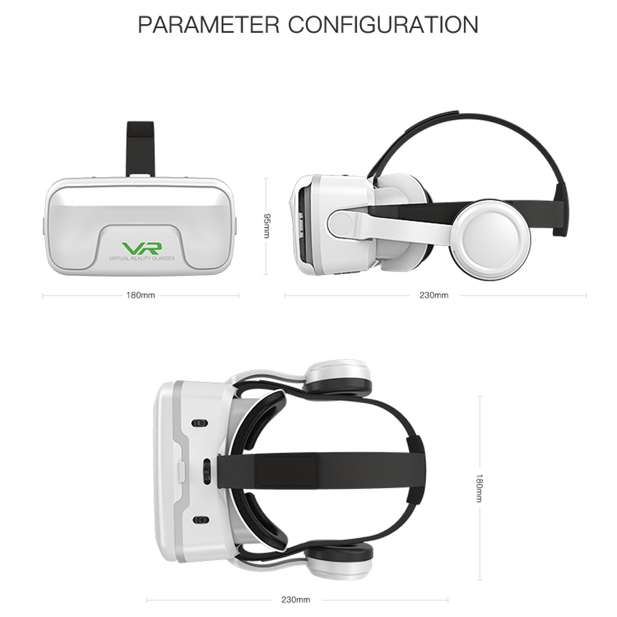 VR Shinecon 10,0 шлем 3D очки  – обзор и цена Vr Headset Pc