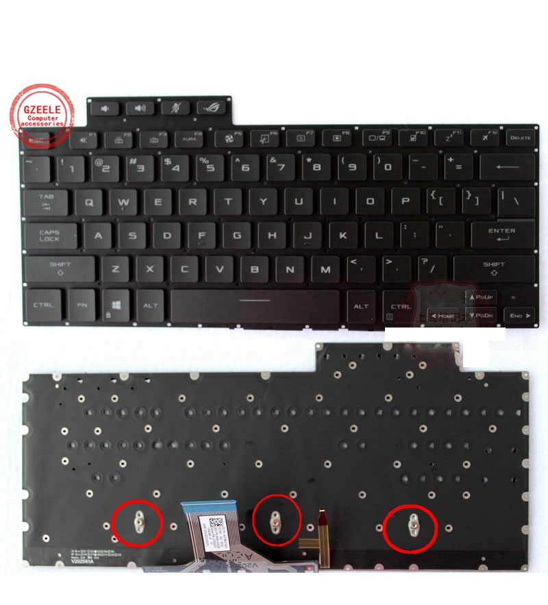 New US Backlit Keyboard for AS – обзор и цена No Rgb Gaming Pc