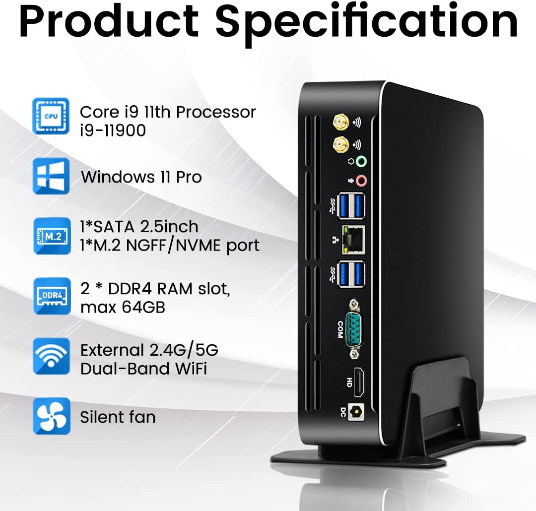Мини-ПК Partaker 11-го поколен – обзор и цена Pc Gaming I5