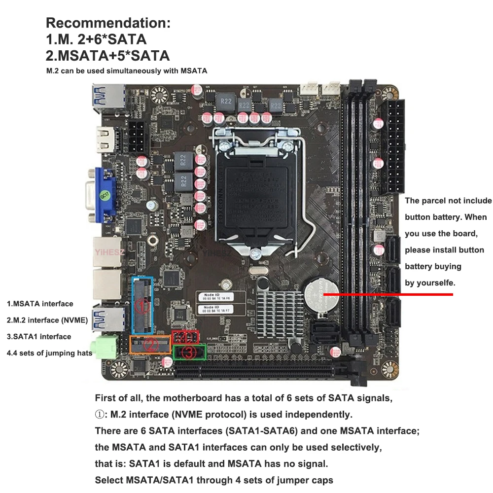 Материнская плата B365 Mini-IT – обзор и цена Pc Gaming I5
