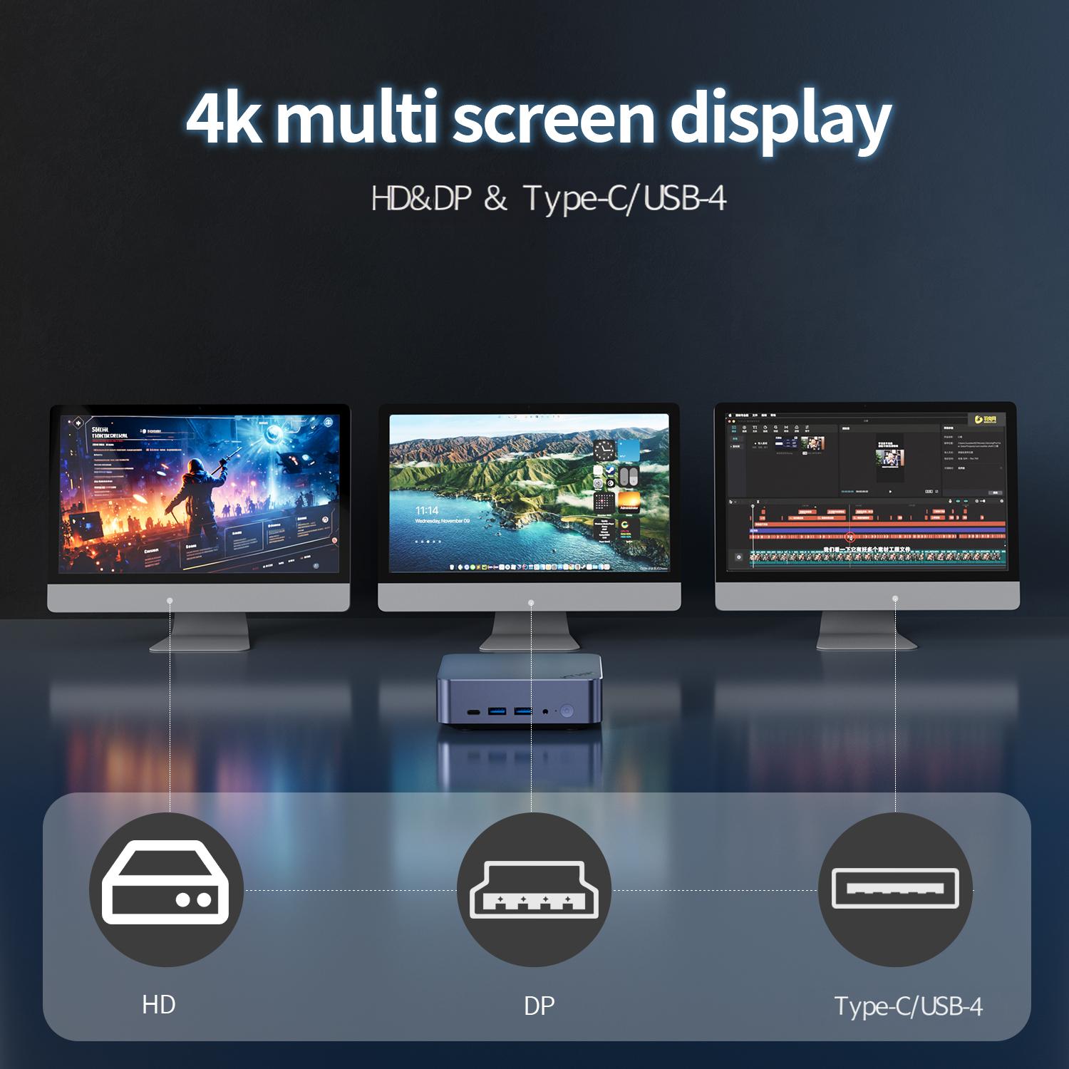 Мини-ПК i5-1340P с Wi-Fi 6, Bl – обзор и цена Pc Gaming I5