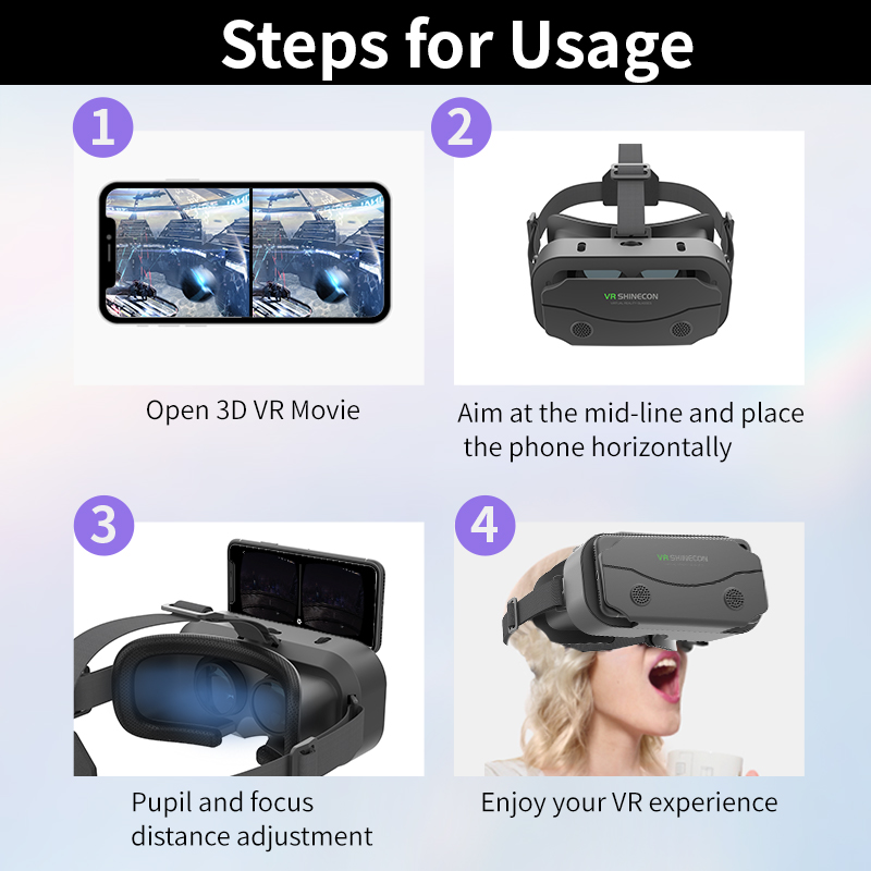 Очки виртуальной реальности G1 – обзор и цена Vr Headset Pc